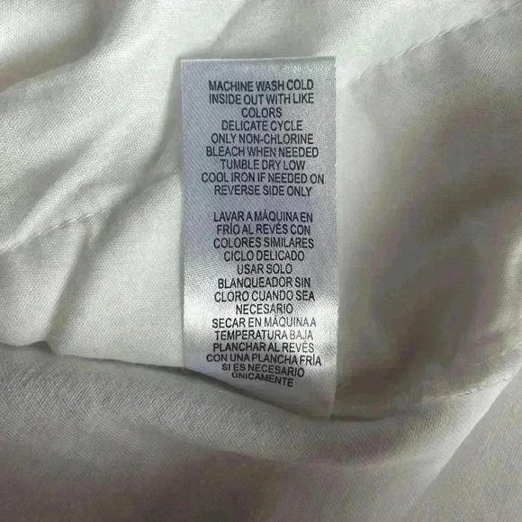 Democracy Denim Two-Pocket Shacket in White Size XS NWT - Picture 11 of 11